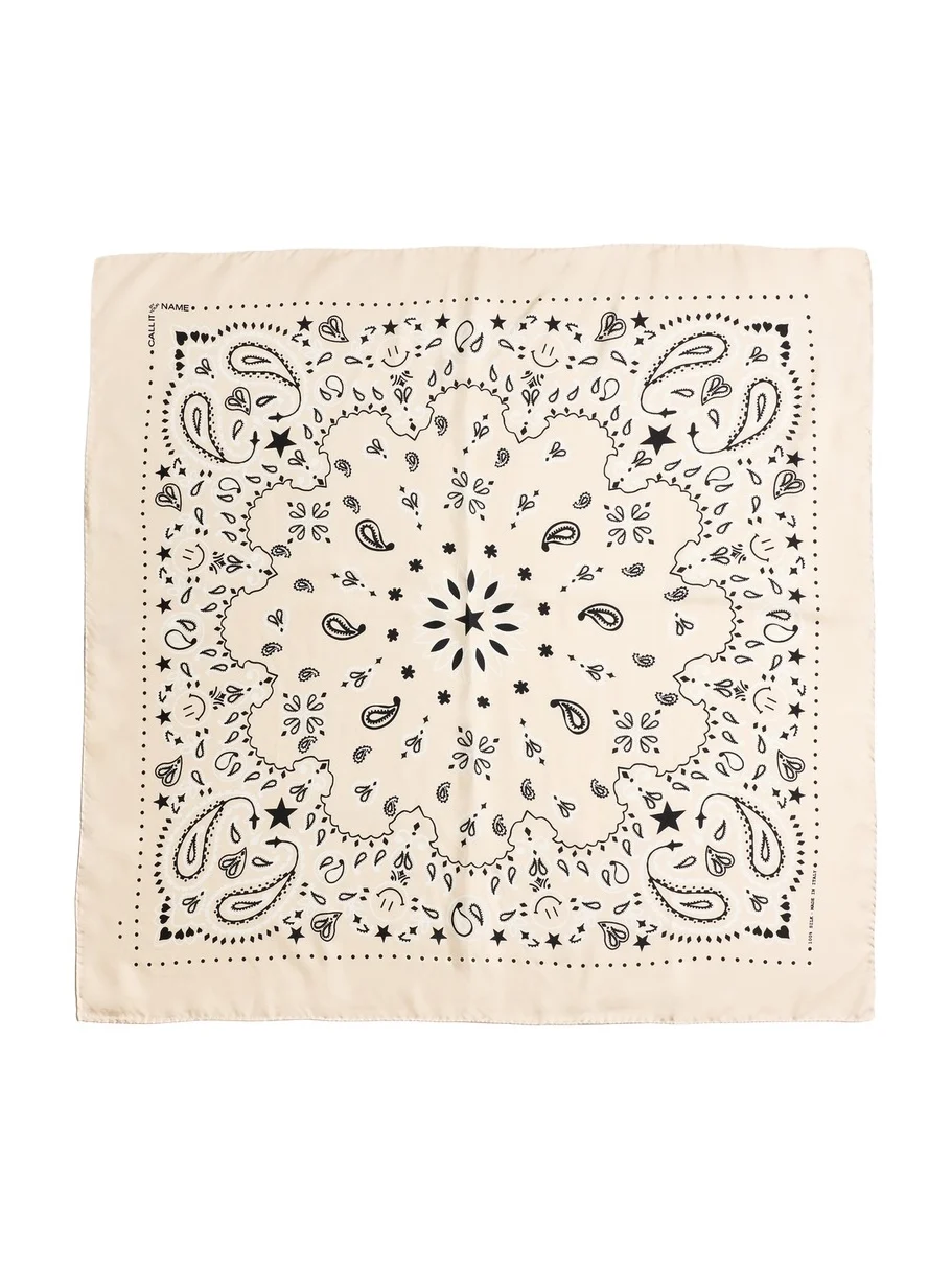 Silk Large Bandana Silk Large Bandana