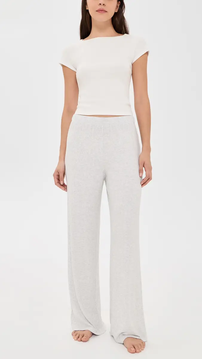 Z Supply Just Right Ribbed Pajama Pants | Thumbnail 5 Z Supply Just Right Ribbed Pajama Pants | Thumbnail 5