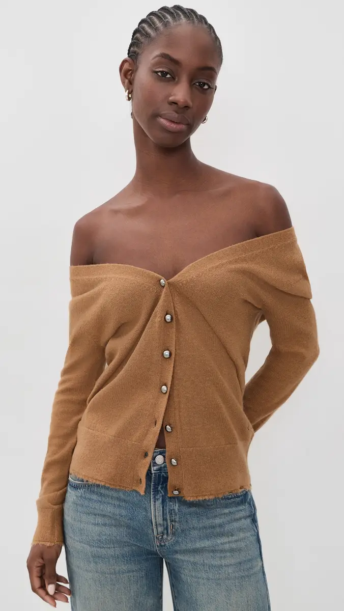 RE/DONE x Kaia Gerber Octavia Cardigan | Thumbnail 2 RE/DONE x Kaia Gerber Octavia Cardigan | Thumbnail 2
