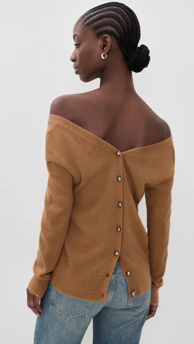 RE/DONE x Kaia Gerber Octavia Cardigan | Thumbnail 3 RE/DONE x Kaia Gerber Octavia Cardigan | Thumbnail 3