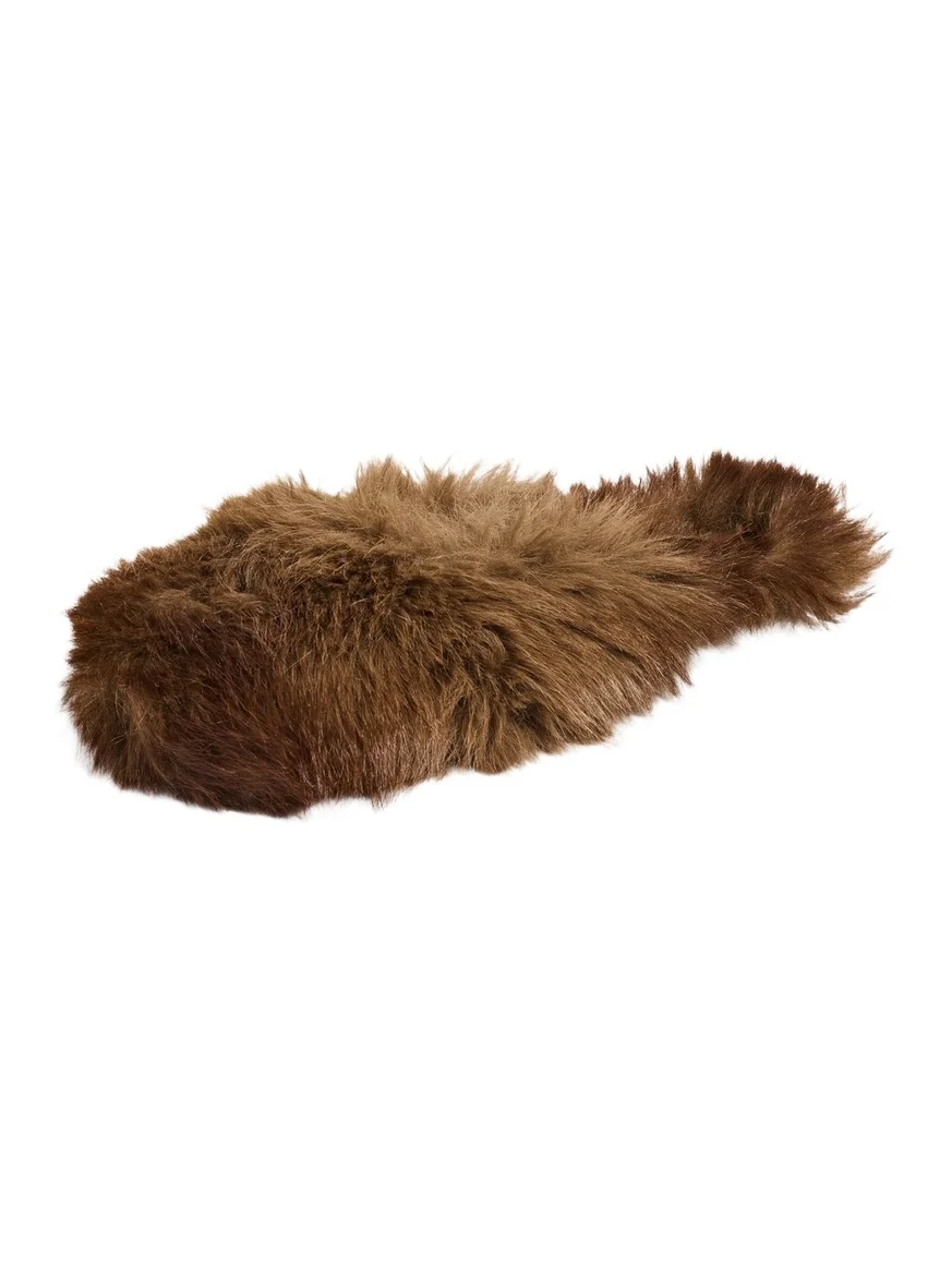 Apparis Demi Faux Mink Mule Slippers