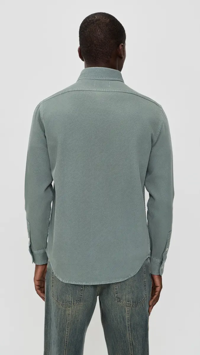 Taylor Stitch The Ledge Shirt In Deep Sea Twill | Thumbnail 3 Taylor Stitch The Ledge Shirt In Deep Sea Twill | Thumbnail 3