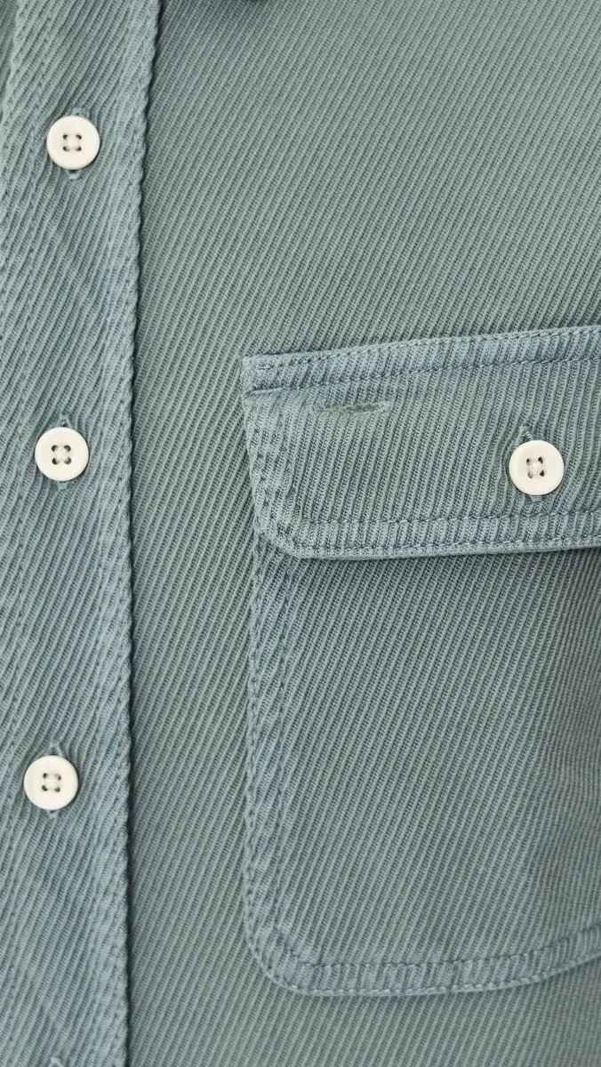 Taylor Stitch The Ledge Shirt In Deep Sea Twill | Thumbnail 6 Taylor Stitch The Ledge Shirt In Deep Sea Twill | Thumbnail 6