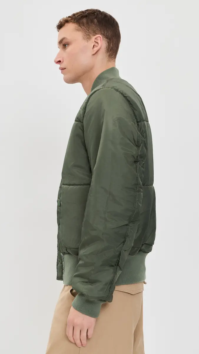 Alpha Industries MA-1 Battlewash Heritage Fit Bomber Jacket | Thumbnail 4 Alpha Industries MA-1 Battlewash Heritage Fit Bomber Jacket | Thumbnail 4