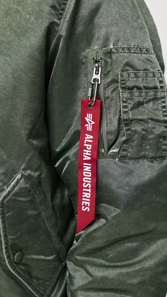 Alpha Industries MA-1 Battlewash Heritage Fit Bomber Jacket | Thumbnail 6 Alpha Industries MA-1 Battlewash Heritage Fit Bomber Jacket | Thumbnail 6