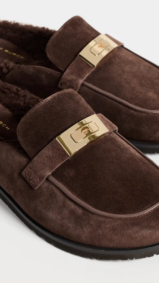 Tory Burch Leelee Shearling Mules | Thumbnail 6 Tory Burch Leelee Shearling Mules | Thumbnail 6