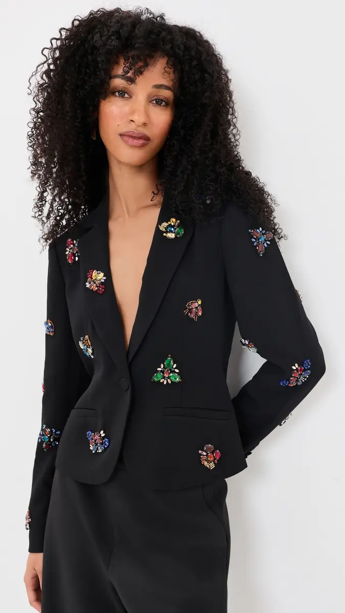 Cinq à Sept Crown Jewel Le Petit Karlie Blazer | Thumbnail 2 Cinq à Sept Crown Jewel Le Petit Karlie Blazer | Thumbnail 2