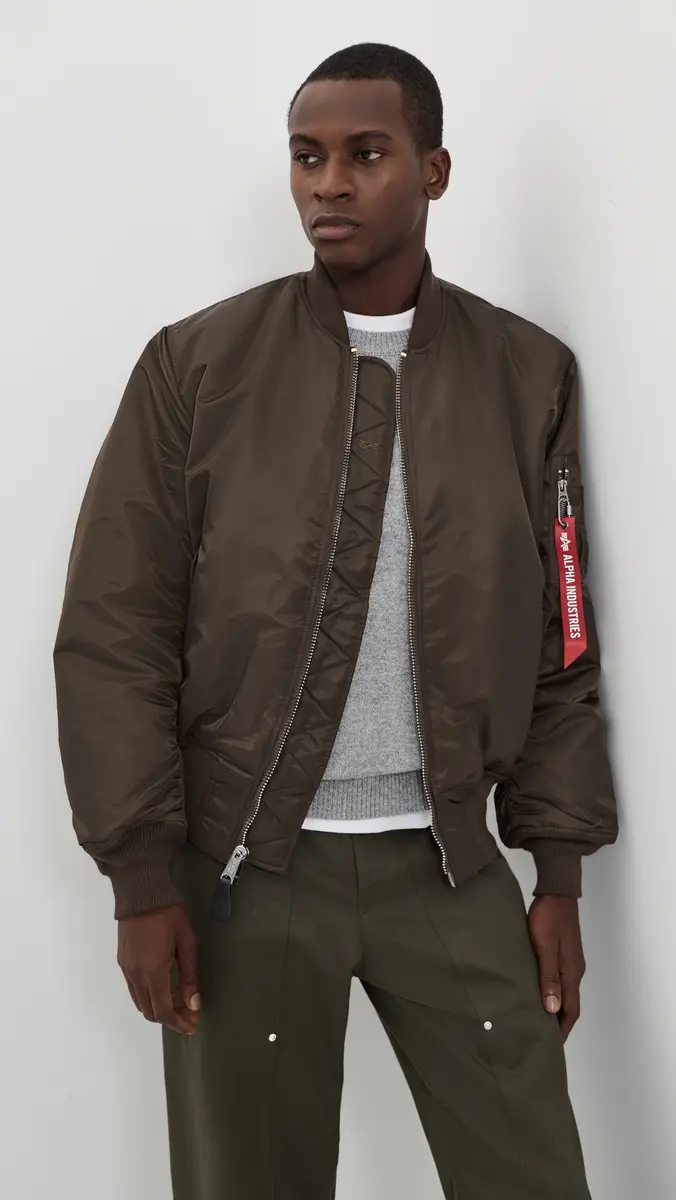 Alpha Industries Reversible MA-1 Heritage Flight Jacket | Thumbnail 2 Alpha Industries Reversible MA-1 Heritage Flight Jacket | Thumbnail 2