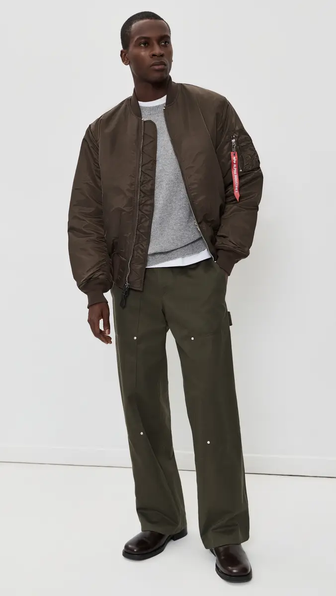 Alpha Industries Reversible MA-1 Heritage Flight Jacket | Thumbnail 5 Alpha Industries Reversible MA-1 Heritage Flight Jacket | Thumbnail 5