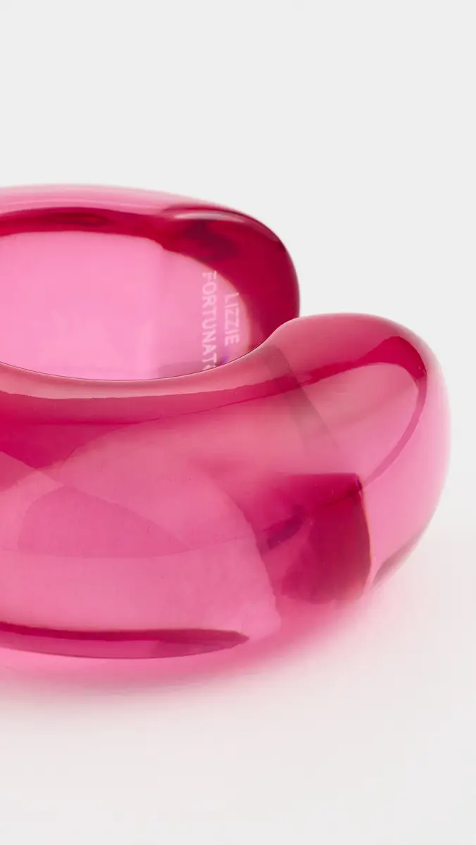 Lizzie Fortunato Arc Cuff In Magenta Pink | Thumbnail 4 Lizzie Fortunato Arc Cuff In Magenta Pink | Thumbnail 4