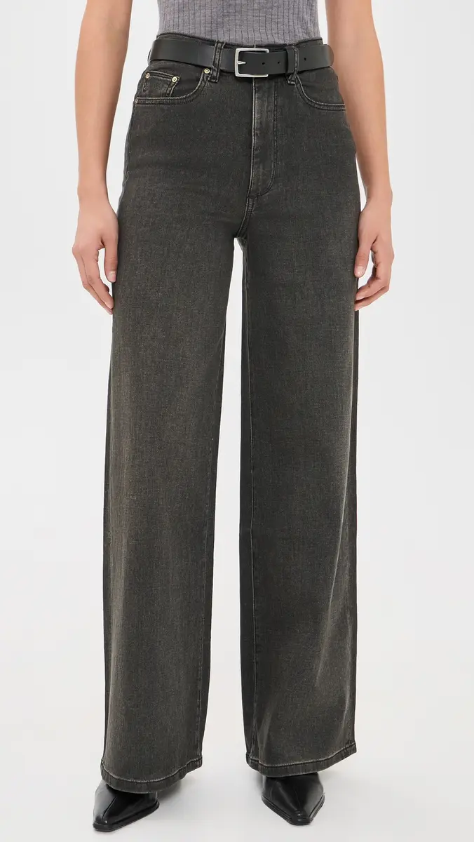 DL1961 Hepburn Wide Leg High Rise Jeans 32' | Thumbnail 2 DL1961 Hepburn Wide Leg High Rise Jeans 32' | Thumbnail 2
