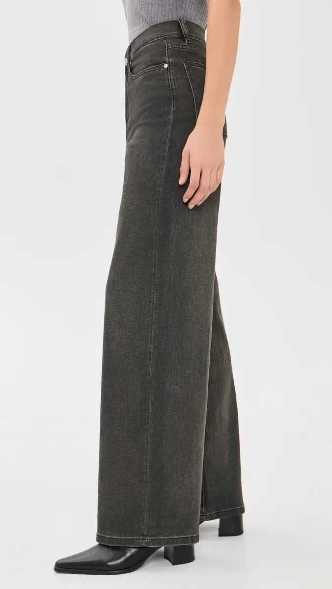 DL1961 Hepburn Wide Leg High Rise Jeans 32' | Thumbnail 4 DL1961 Hepburn Wide Leg High Rise Jeans 32' | Thumbnail 4