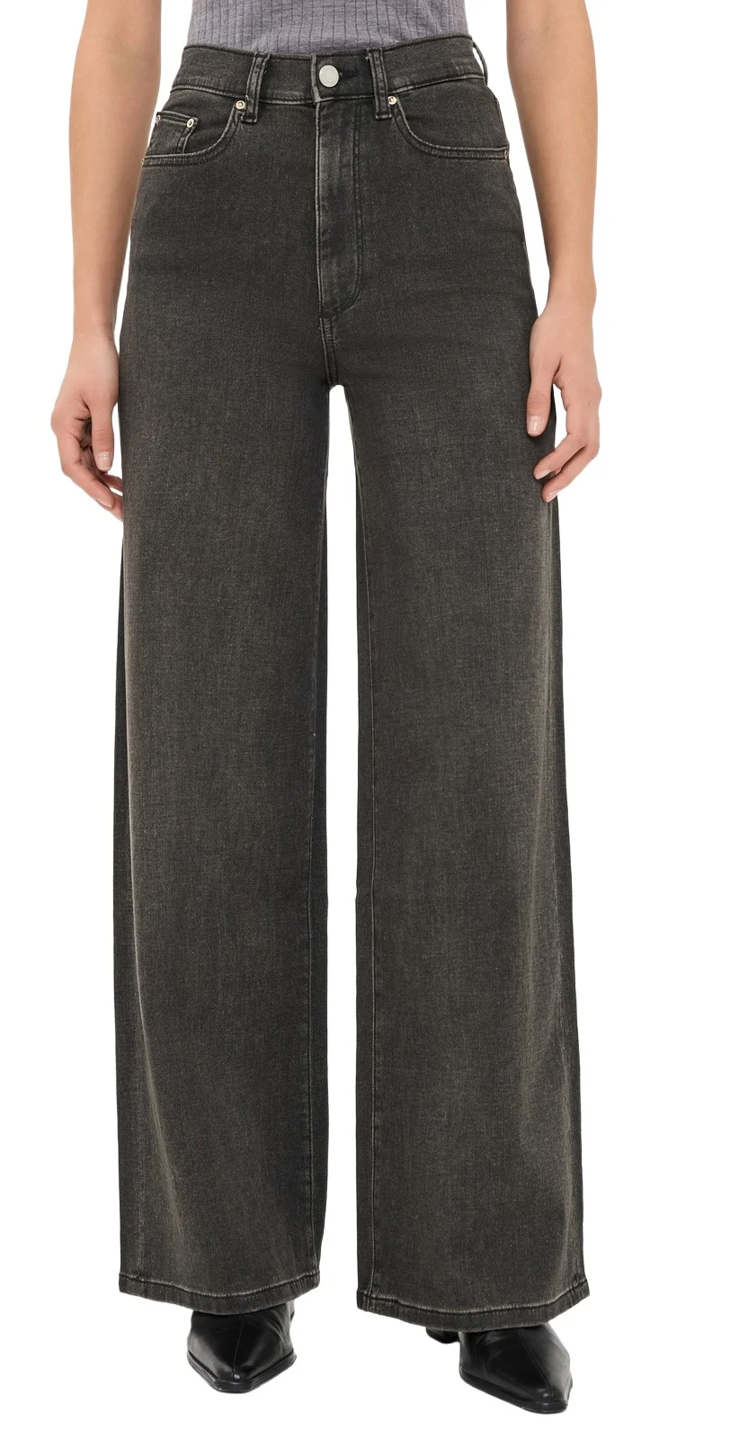 Hepburn Wide Leg High Rise Jeans 32' Hepburn Wide Leg High Rise Jeans 32'