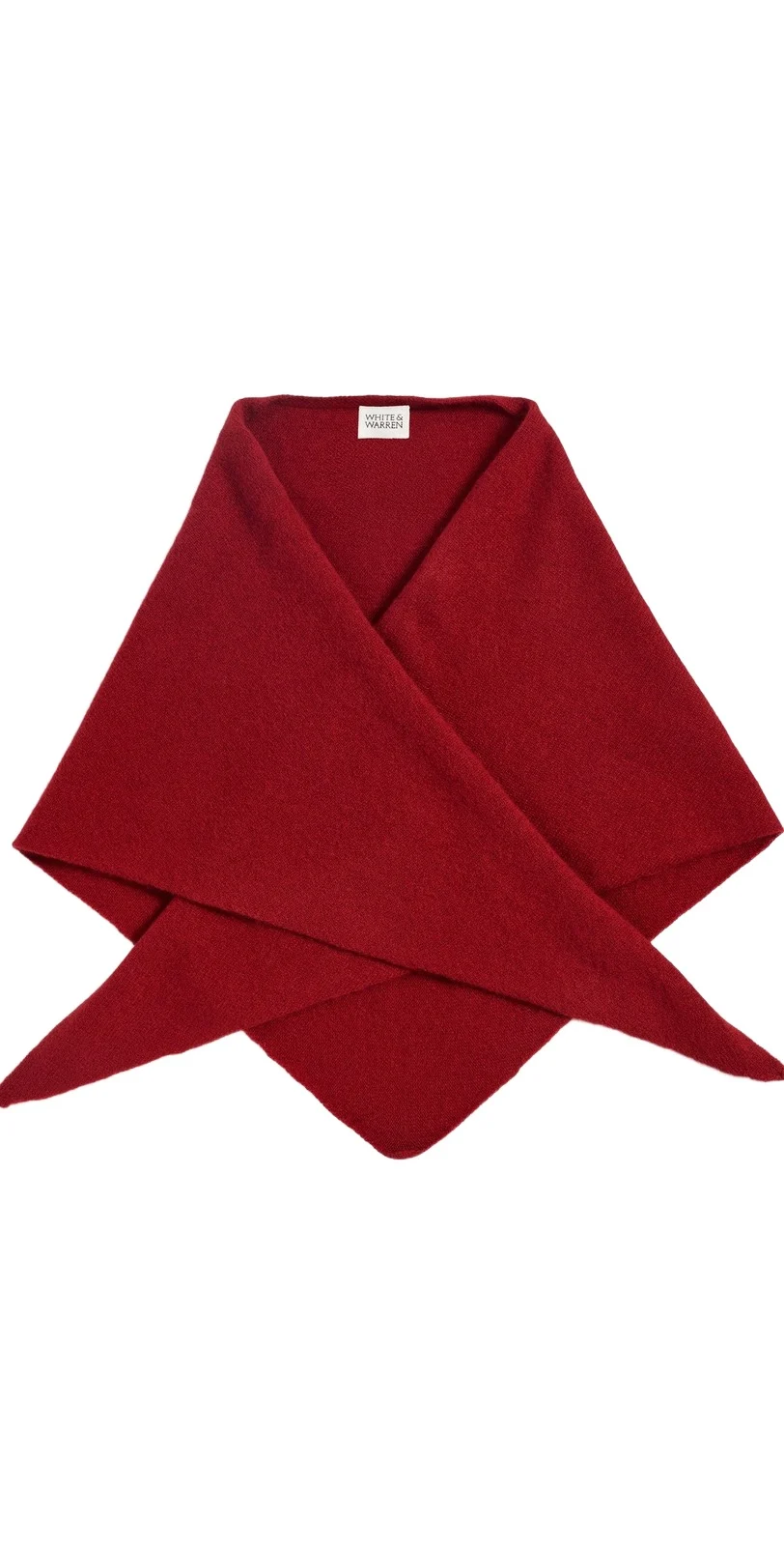 White + Warren Cashmere Neckerchief