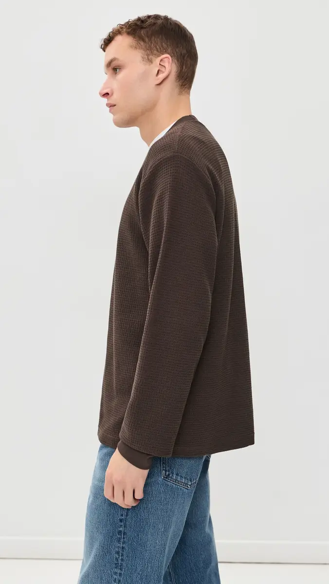 Power Goods Thermal Waffle Tee | Thumbnail 4 Power Goods Thermal Waffle Tee | Thumbnail 4