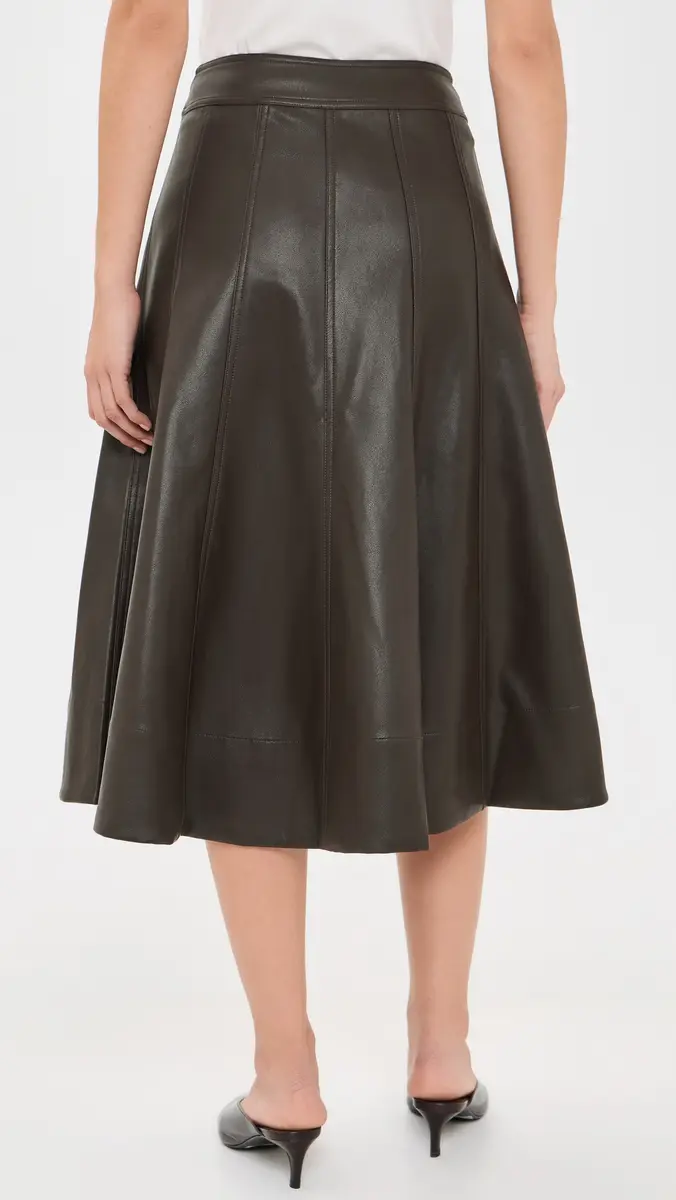 ASTR The Label Zhuri Faux Leather Skirt | Thumbnail 3