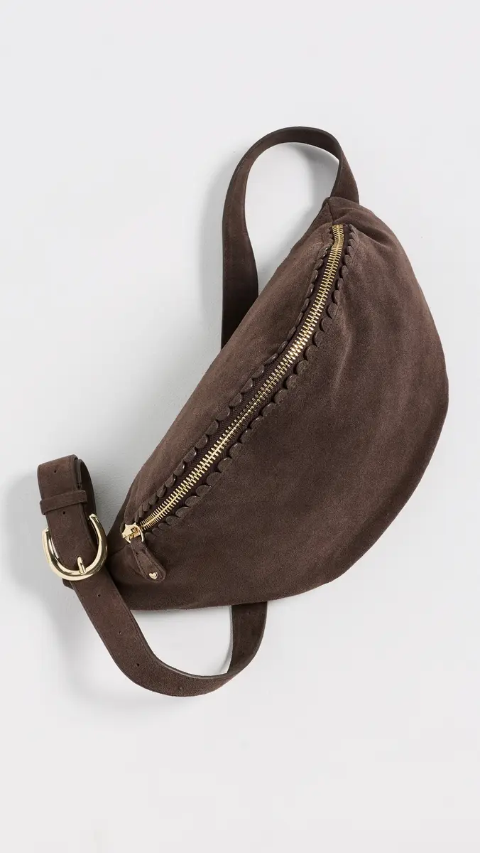 Stoney Clover Lane Pittsford Oversized Suede Sling Bag | Thumbnail 2