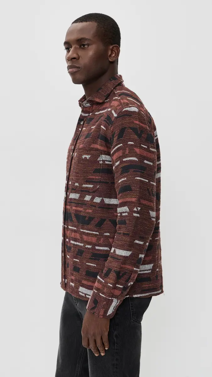 Billy Reid Archive Stripe Treme Shirt | Thumbnail 4 Billy Reid Archive Stripe Treme Shirt | Thumbnail 4