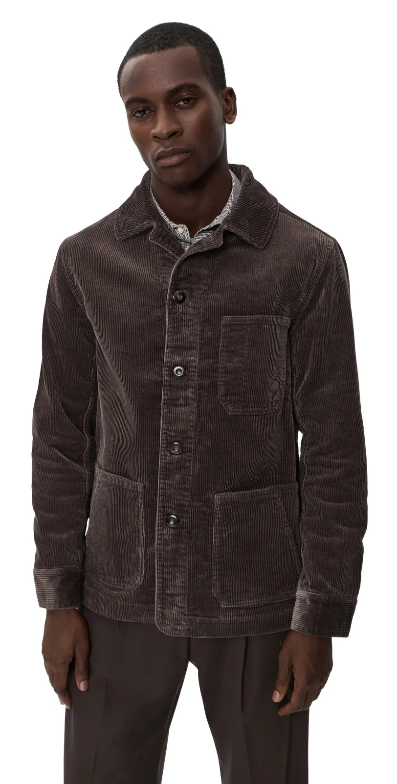 The Ojai Jacket In Soil Corduroy Soil The Ojai Jacket In Soil Corduroy Soil