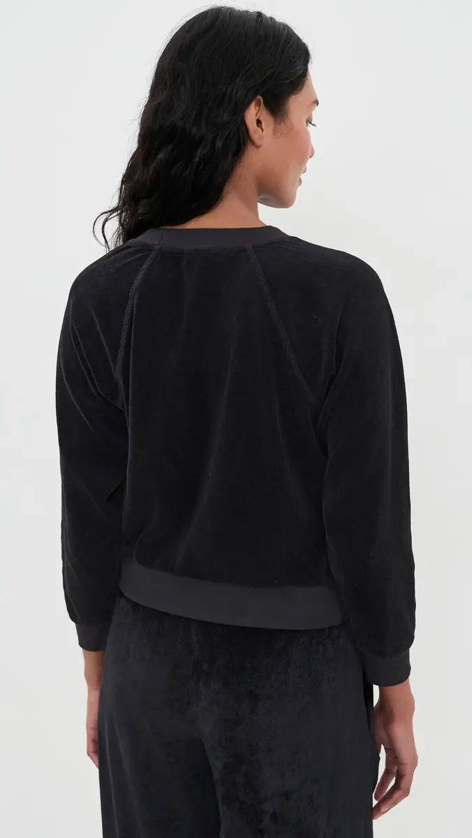 Suzie Kondi Tilos Velour Raglan Sweatshirt | Thumbnail 3 Suzie Kondi Tilos Velour Raglan Sweatshirt | Thumbnail 3