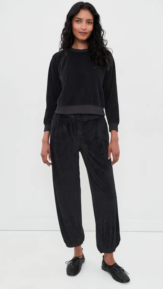 Suzie Kondi Tilos Velour Raglan Sweatshirt | Thumbnail 5 Suzie Kondi Tilos Velour Raglan Sweatshirt | Thumbnail 5