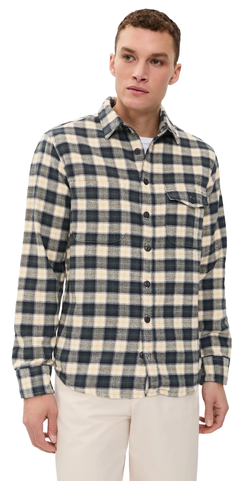 Taylor Stitch The Woodland Plaid Crater Shirt