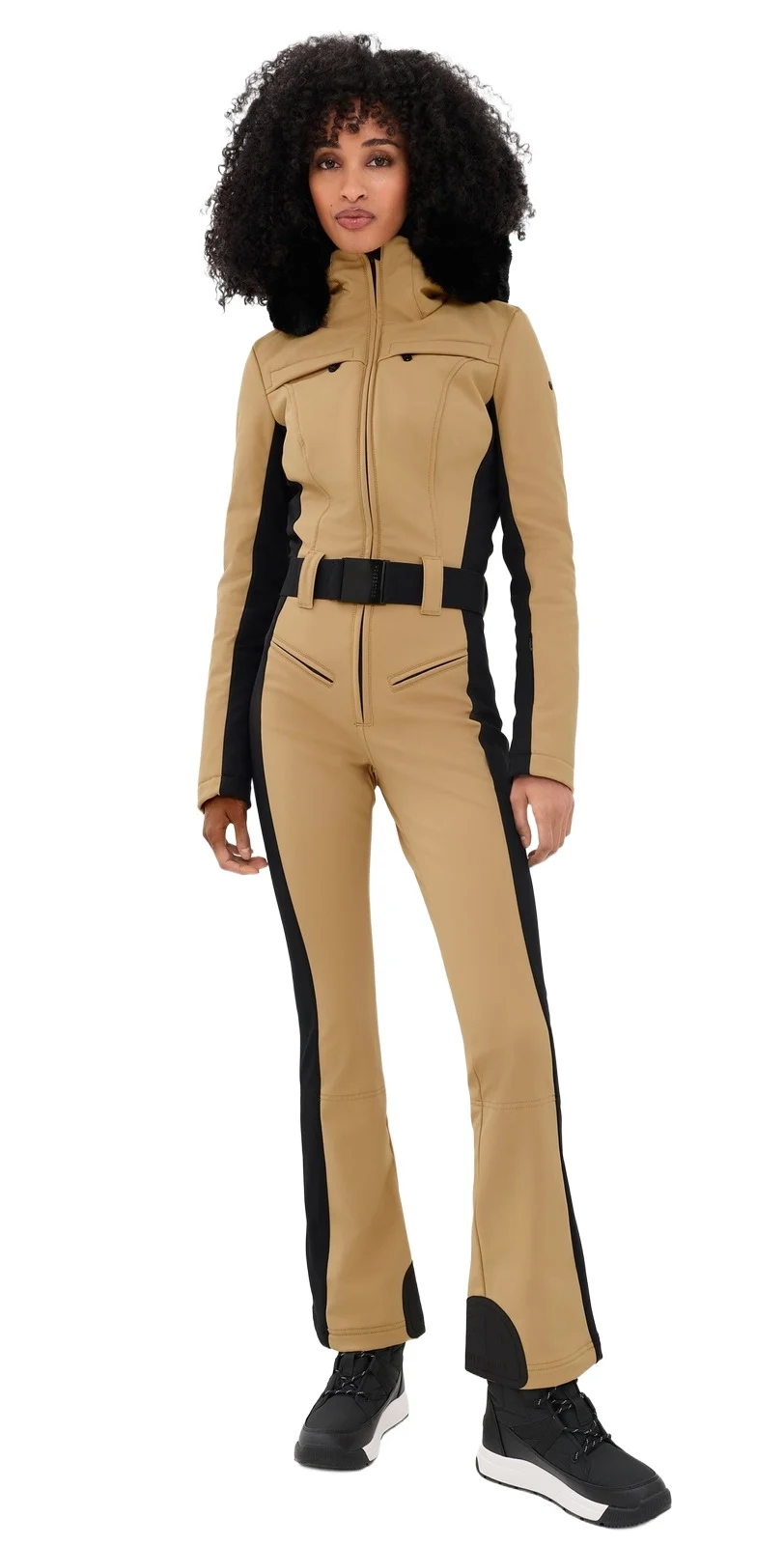 Parry Long Faux Fur Border Ski Suit Parry Long Faux Fur Border Ski Suit