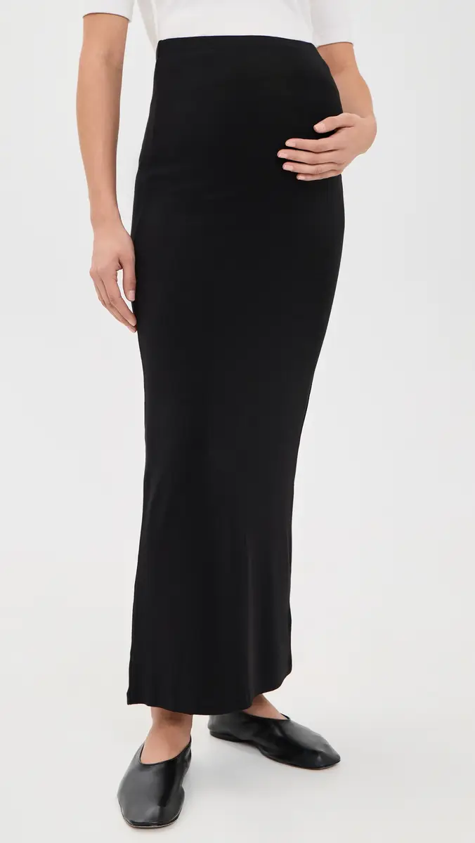 Favorite Daughter The Maternity Foundation Long Skirt | Thumbnail 2 Favorite Daughter The Maternity Foundation Long Skirt | Thumbnail 2