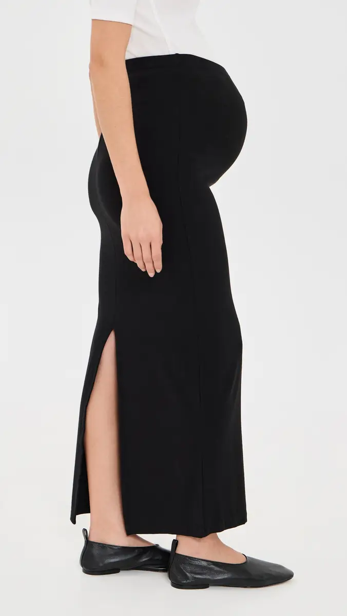 Favorite Daughter The Maternity Foundation Long Skirt | Thumbnail 4 Favorite Daughter The Maternity Foundation Long Skirt | Thumbnail 4