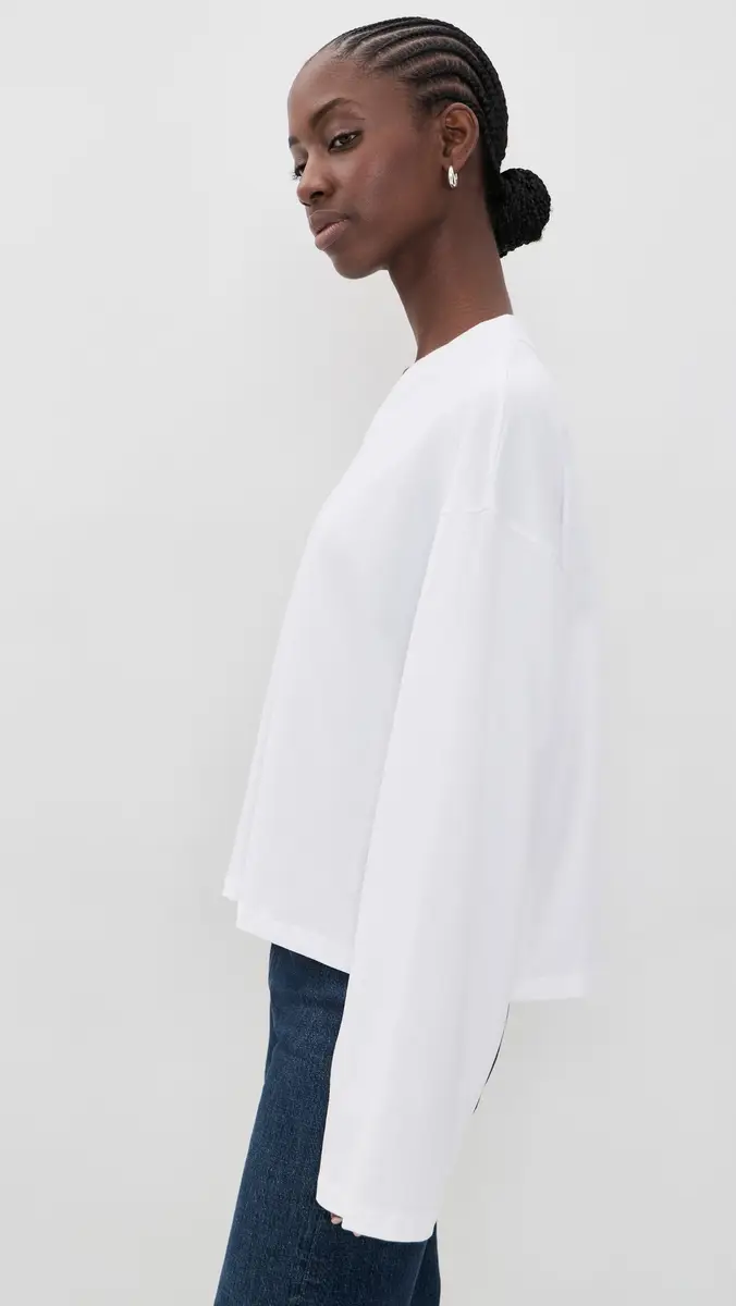 LIONESS Bloom V Neck Long Sleeve Tee | Thumbnail 4 LIONESS Bloom V Neck Long Sleeve Tee | Thumbnail 4
