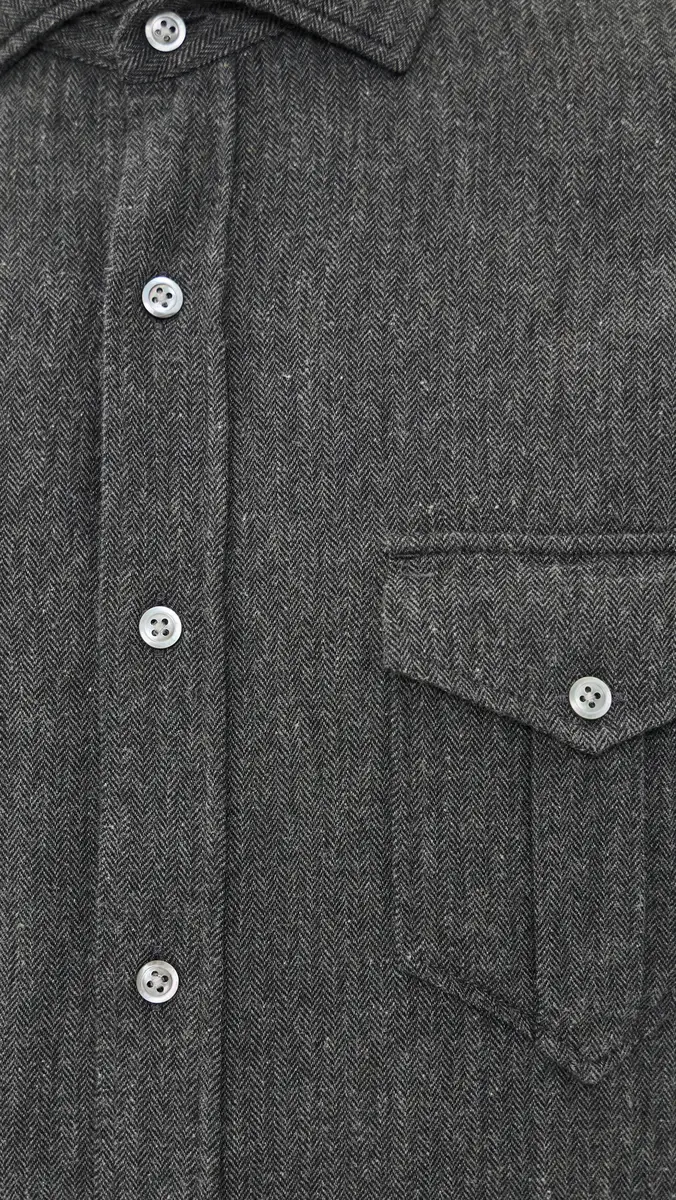 Billy Reid Herringbone Scout Shirt | Thumbnail 6