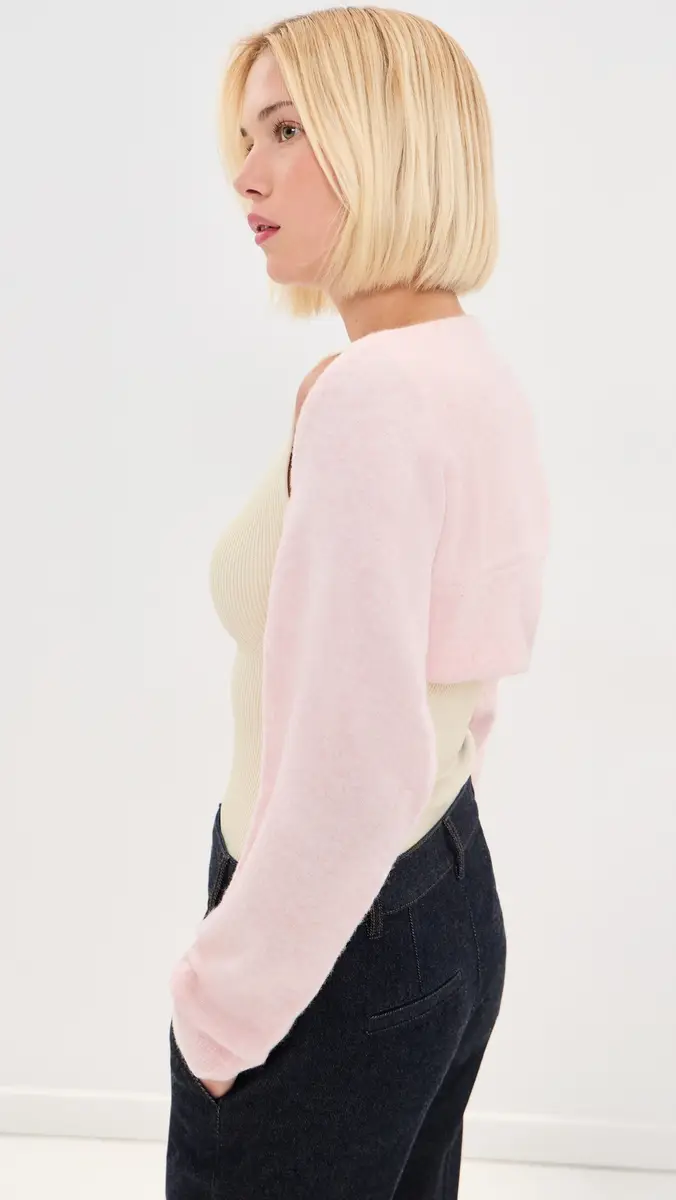 LE BOP Amelia Convertible Scarf Shrug | Thumbnail 3 LE BOP Amelia Convertible Scarf Shrug | Thumbnail 3