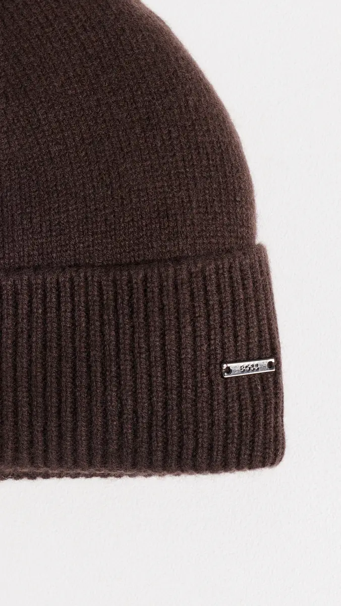 BOSS Honesto Cashmere Beanie | Thumbnail 3 BOSS Honesto Cashmere Beanie | Thumbnail 3