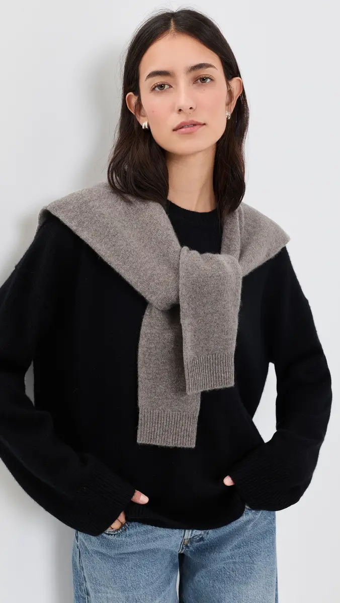 White + Warren Cashmere Blend Sweater Scarf | Thumbnail 3 White + Warren Cashmere Blend Sweater Scarf | Thumbnail 3