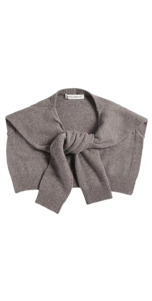 White + Warren Cashmere Blend Sweater Scarf