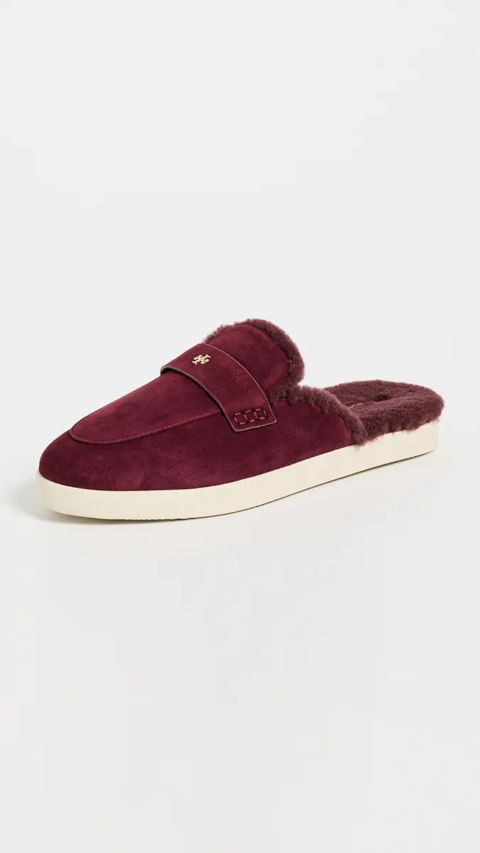 Tory Burch Ballet Sport Shearling Mules | Thumbnail 2 Tory Burch Ballet Sport Shearling Mules | Thumbnail 2