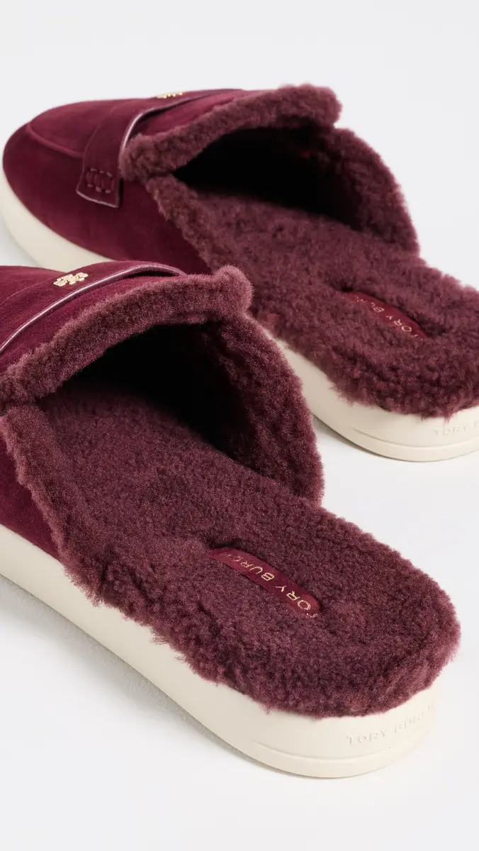 Tory Burch Ballet Sport Shearling Mules | Thumbnail 4 Tory Burch Ballet Sport Shearling Mules | Thumbnail 4