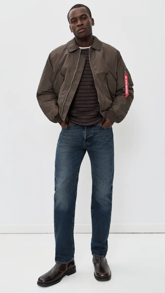 Alpha Industries CWU 45/P Relaxed Fit Flight Jacket | Thumbnail 5 Alpha Industries CWU 45/P Relaxed Fit Flight Jacket | Thumbnail 5