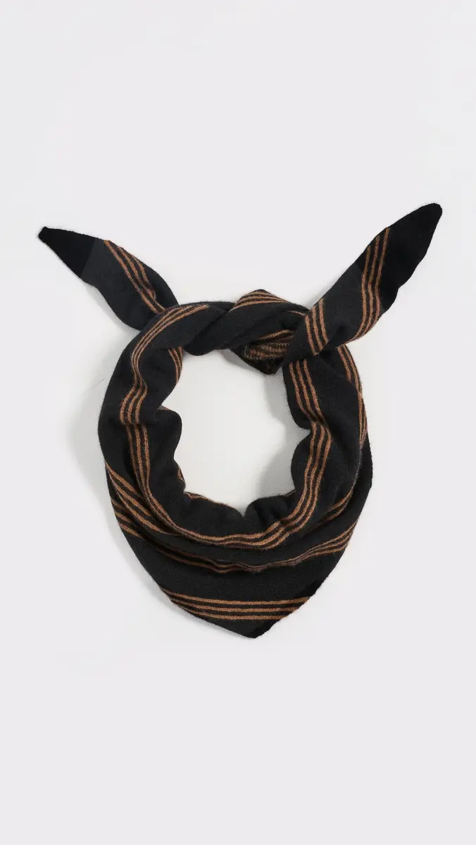 White + Warren Cashmere Striped Neckerchief | Thumbnail 4 White + Warren Cashmere Striped Neckerchief | Thumbnail 4