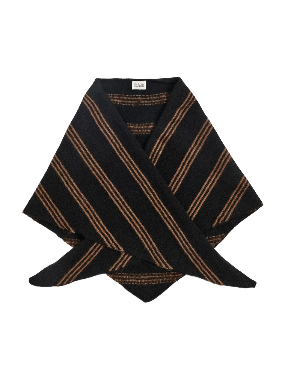 Cashmere Striped Neckerchief Cashmere Striped Neckerchief