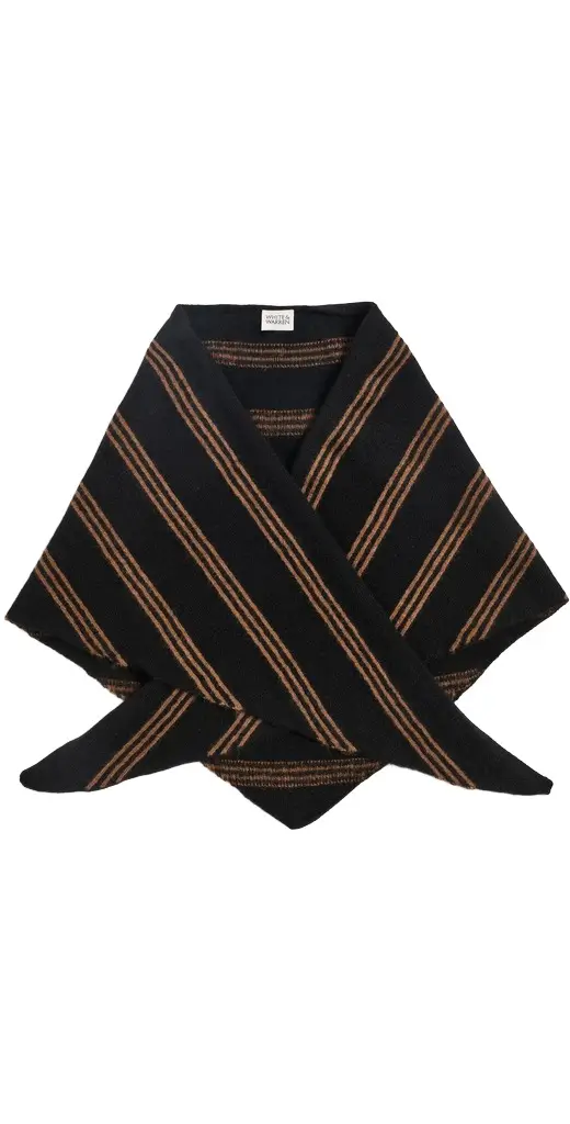 Cashmere Striped Neckerchief Cashmere Striped Neckerchief