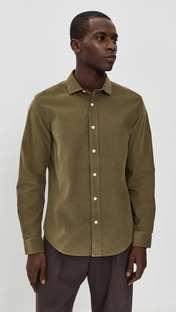 Billy Reid Corduroy Cedar Shirt | Thumbnail 2