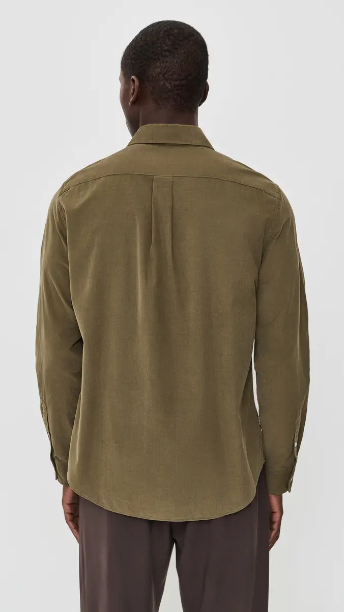 Billy Reid Corduroy Cedar Shirt | Thumbnail 3