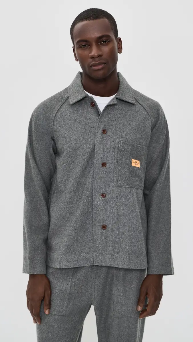 Service Works Flannel Shacket | Thumbnail 3 Service Works Flannel Shacket | Thumbnail 3