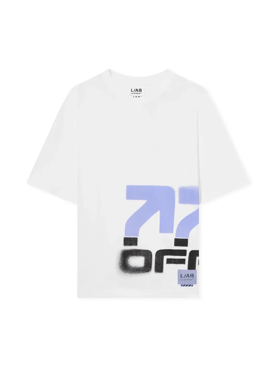 Off-White L/AB Off Stacked T-Shirt | Thumbnail 2 Off-White L/AB Off Stacked T-Shirt | Thumbnail 2
