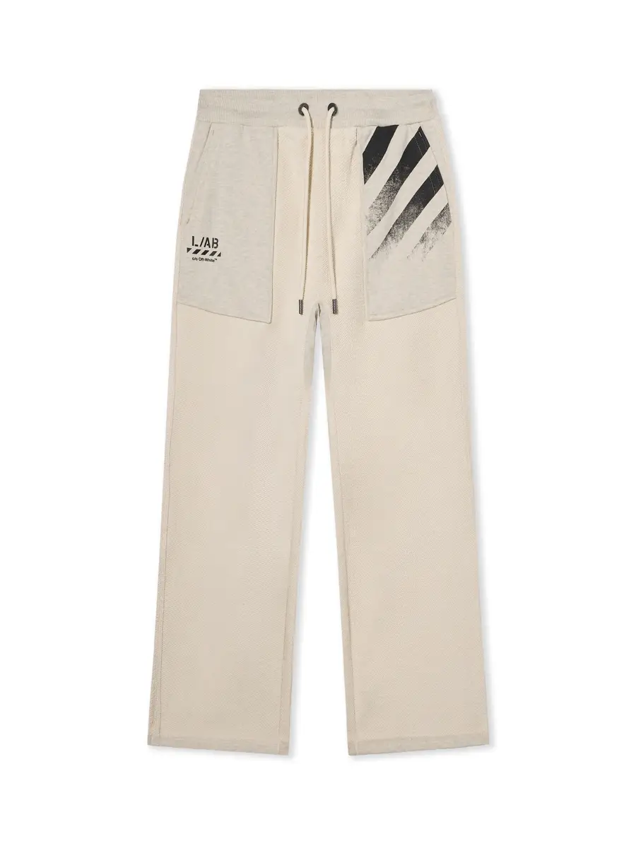 Off-White L/AB Reverse Fleece Sweatpants | Thumbnail 2