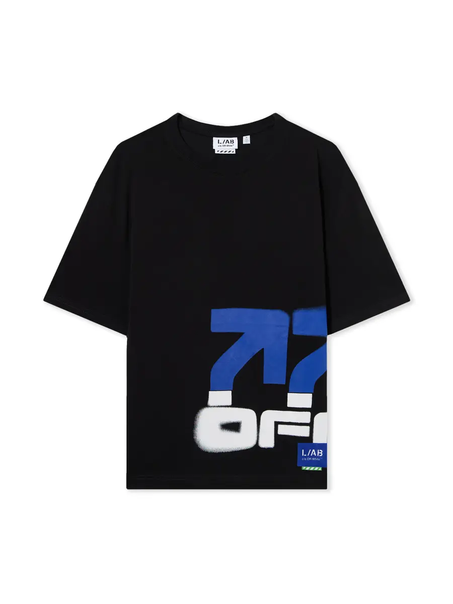 Off-White L/AB Off Stacked T-Shirt | Thumbnail 2 Off-White L/AB Off Stacked T-Shirt | Thumbnail 2