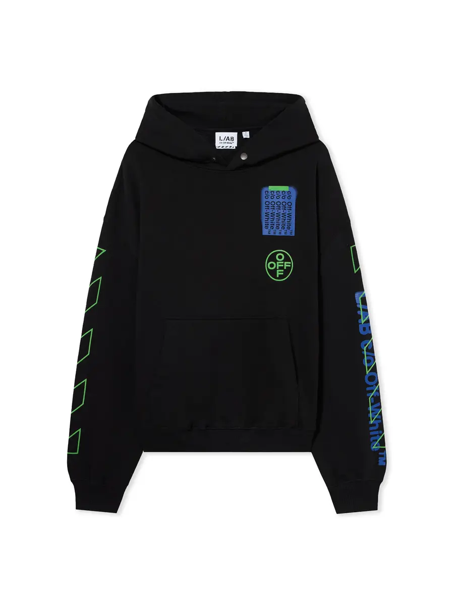Off-White L/AB Off Active Hoodie | Thumbnail 2 Off-White L/AB Off Active Hoodie | Thumbnail 2