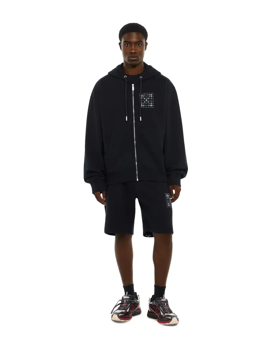 Off-White Dotted Arrow Regular Zip Hoodie | Thumbnail 2