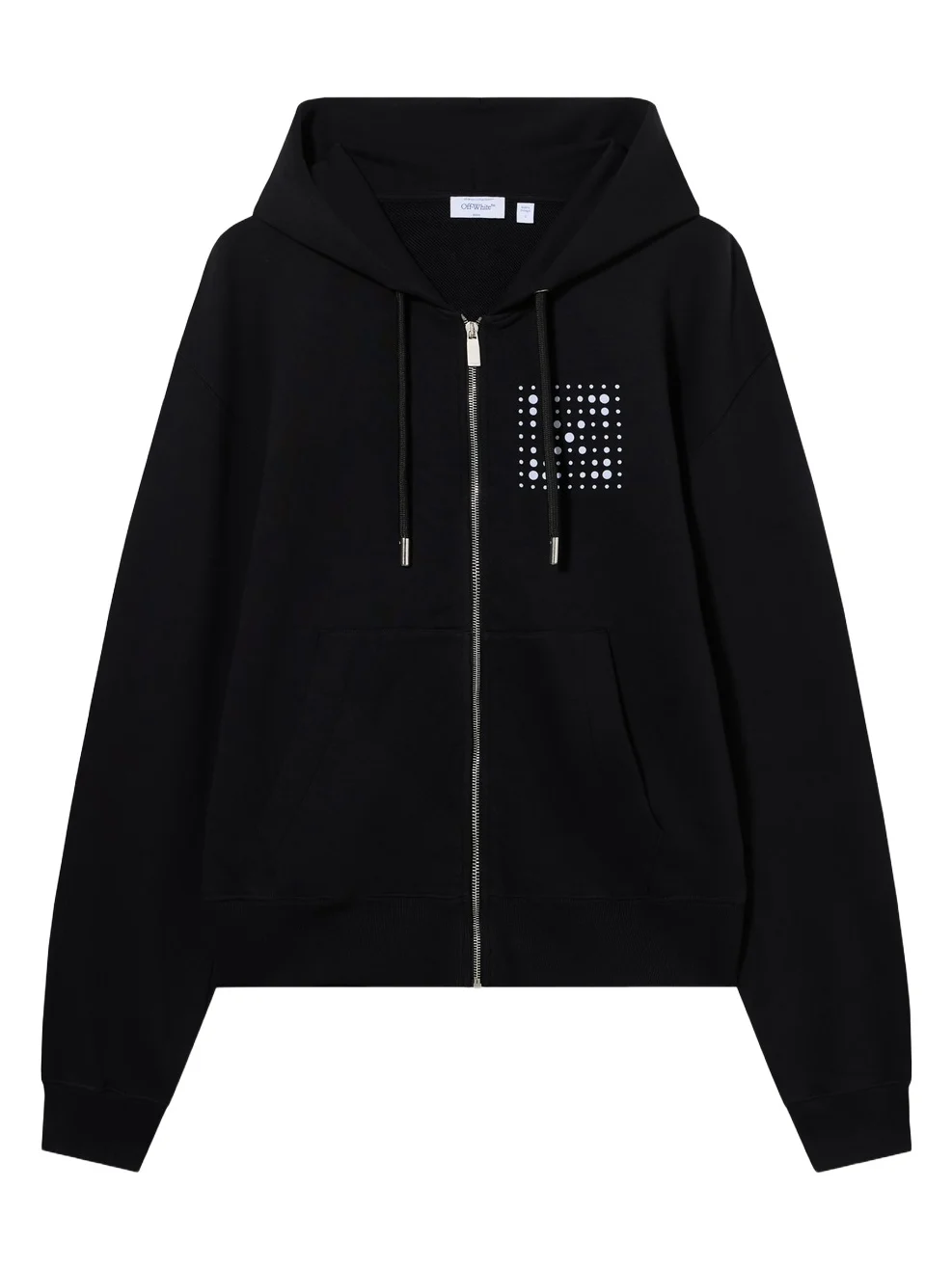 Off-White Dotted Arrow Regular Zip Hoodie